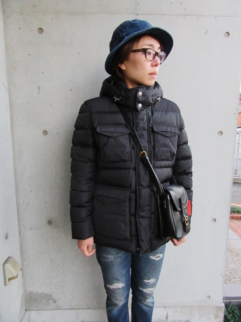 add ･･･ DOWN JACKET (着脱HOODED・NEW)！★！_d0152280_8195680.jpg