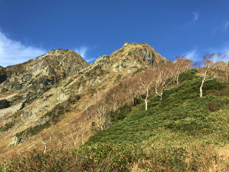 明神岳 Alpine Scrambling at Myojindake 2016/10/12-13_b0220886_2240978.jpg