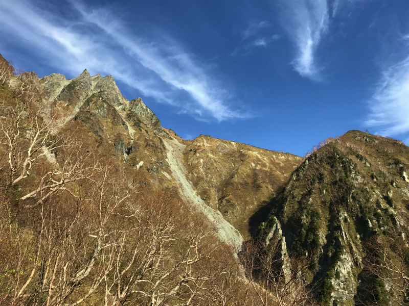 明神岳 Alpine Scrambling at Myojindake 2016/10/12-13_b0220886_2243476.jpg