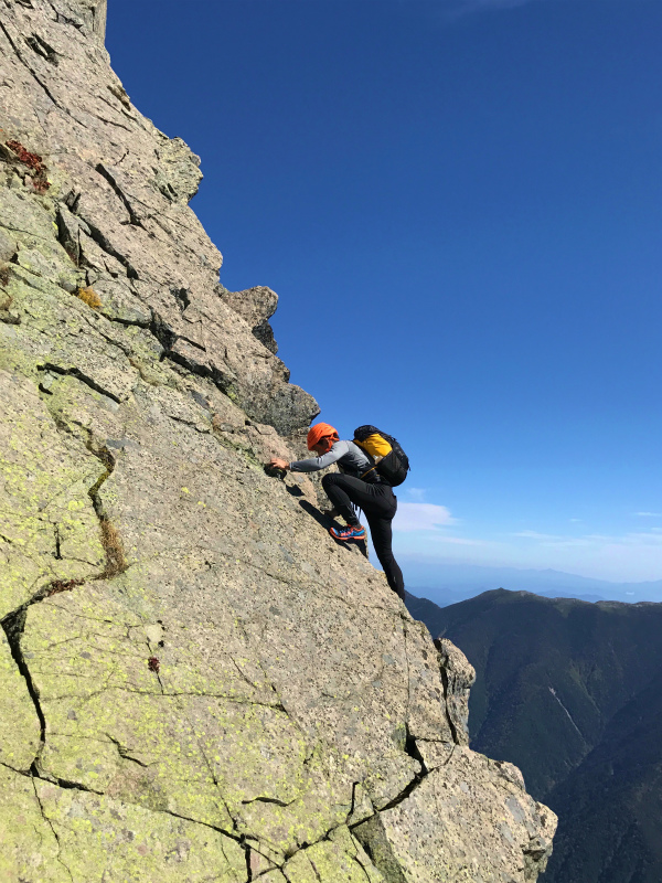 明神岳 Alpine Scrambling at Myojindake 2016/10/12-13_b0220886_22515160.jpg