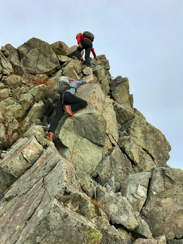 北穂高岳東稜&前穂高岳北尾根 Alpine Scrambling at Kitahodakadake and Maehotakadake 2016/10/12-13_b0220886_234727100.jpg