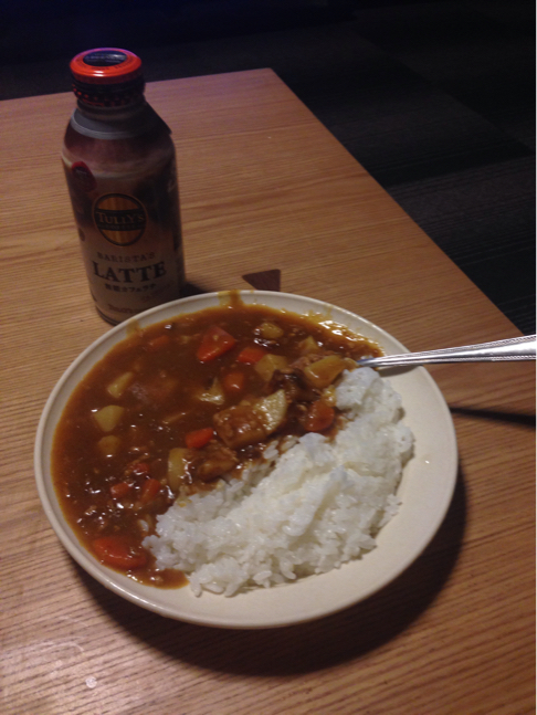 カレーが旨しです。_b0271789_23255939.jpg