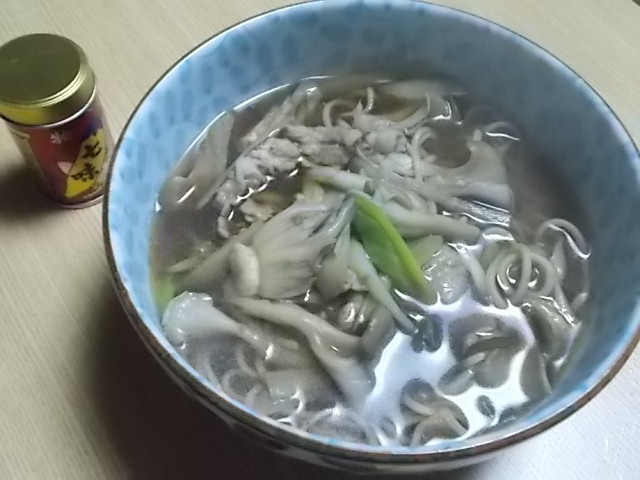 新そばを貰って^^_f0316507_21210799.jpg