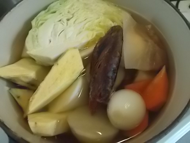 ゆめぴりか道産米とポトフ_f0316507_21291657.jpg
