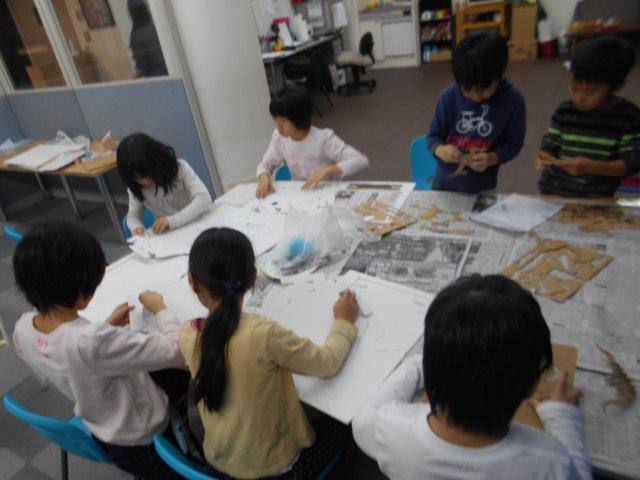 １１月２４日　Art activity_c0315908_19232714.jpg