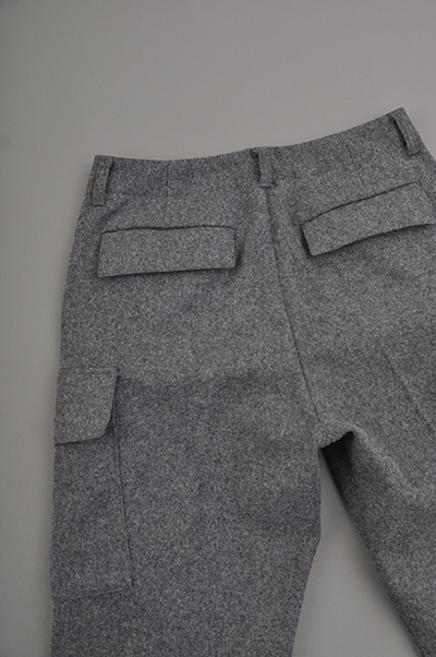 STILL BY HAND　Melton Cargo Pants (Gray)_d0120442_1437418.jpg