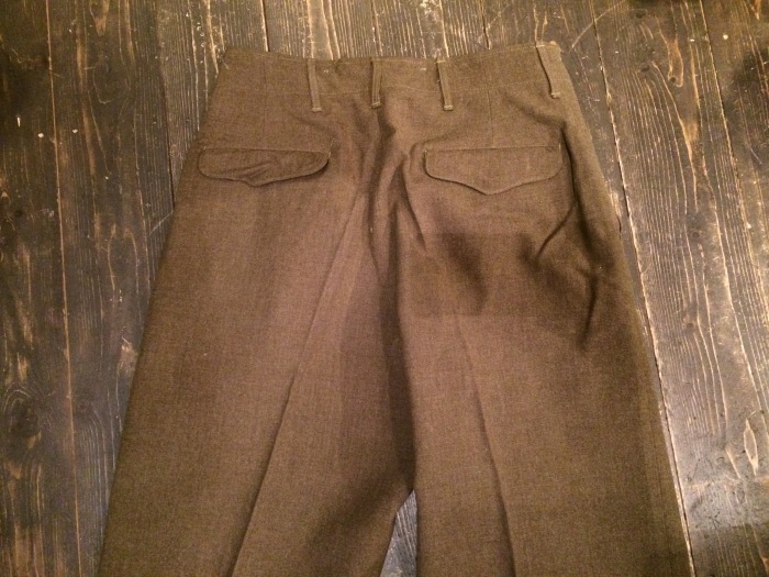 50's U.S.Army M-45 wool trousers : BUTTON UP clothing 50's U.S.Army M-45 wool trousers : BUTTON UP clothing