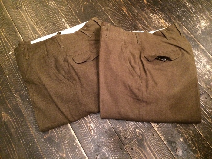 50's U.S.Army M-45 wool trousers : BUTTON UP clothing 50's U.S.Army M-45 wool trousers : BUTTON UP clothing