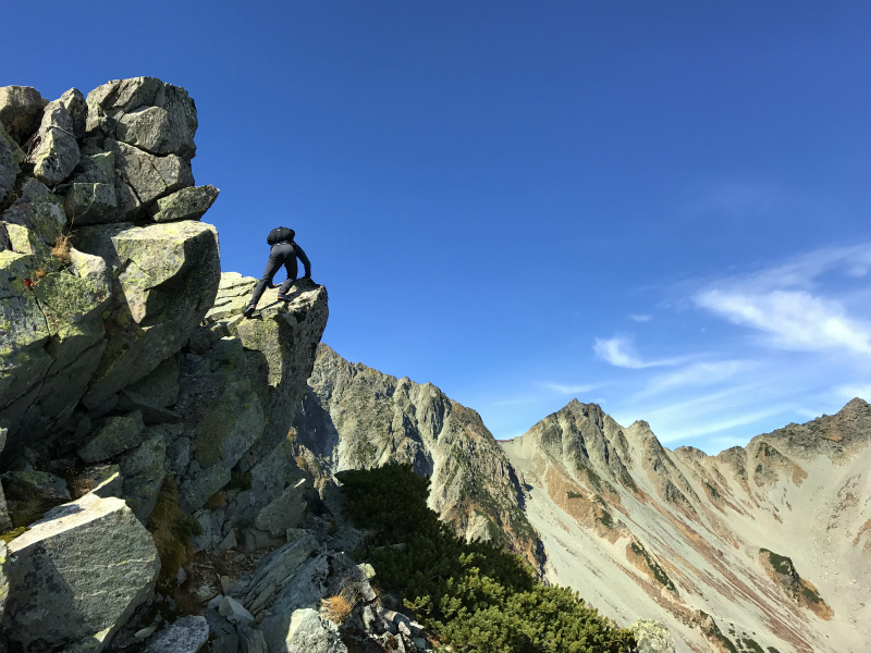 北穂高岳東稜&前穂高岳北尾根 Alpine Scrambling at Kitahodakadake and Maehotakadake 2016/10/12-13_b0220886_0235927.jpg