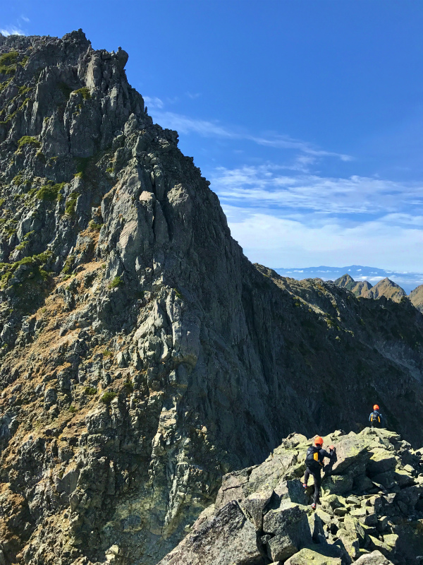 北穂高岳東稜&前穂高岳北尾根 Alpine Scrambling at Kitahodakadake and Maehotakadake 2016/10/12-13_b0220886_025029.jpg