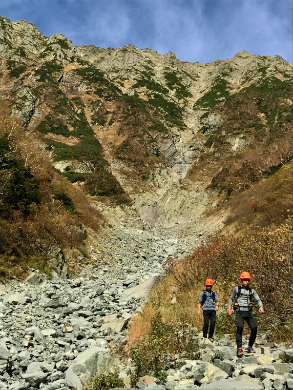北穂高岳東稜&前穂高岳北尾根 Alpine Scrambling at Kitahodakadake and Maehotakadake 2016/10/12-13_b0220886_0523211.jpg