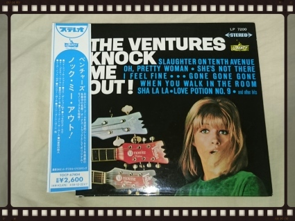 発掘その251 THE VENTURES / KNOCK ME OUT ! 紙ジャケ_b0042308_13420872.jpg