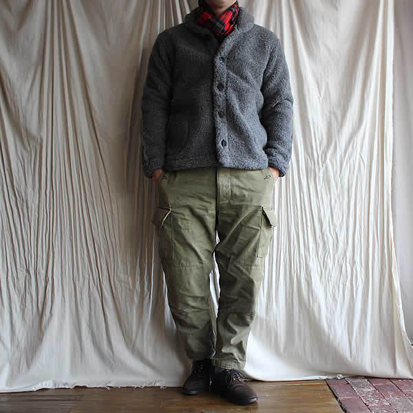 NOMADICS (ノマディクス)　『wool fleece shawl collar jacket』 _c0181543_19301409.jpg