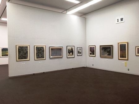 作業日誌(第57回日本版画会展作品展示作業)_c0251346_9264386.jpg