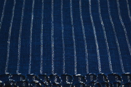 natural indigo home spun cotton stole from ethnic minority village in Laos_f0226051_17371735.jpg