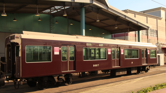阪急正雀みたまま 9307F 検査 敷地外より撮影_d0202264_1715721.jpg