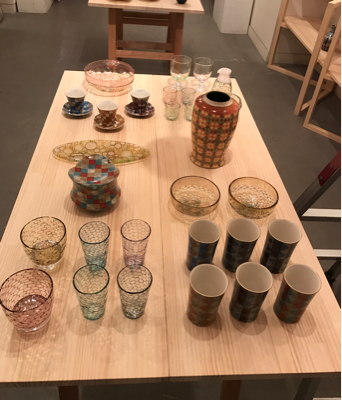 「白と色」展 搬入終了 2_b0353974_00302023.jpg