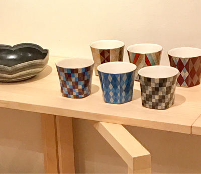 「白と色」展 搬入終了 2_b0353974_00302237.jpg