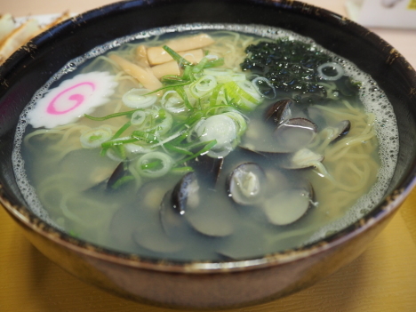 2016.08.16 十三湖のしじみラーメン_a0225740_18582570.jpg