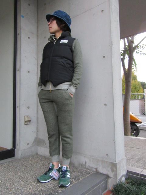 程好いOLIVE MELANGE色★ Kepani ZIP PARKA STYLE!♪!_d0152280_20584051.jpg