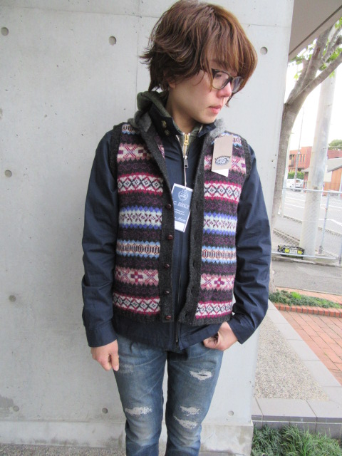 程好いOLIVE MELANGE色★ Kepani ZIP PARKA STYLE!♪!_d0152280_2101492.jpg
