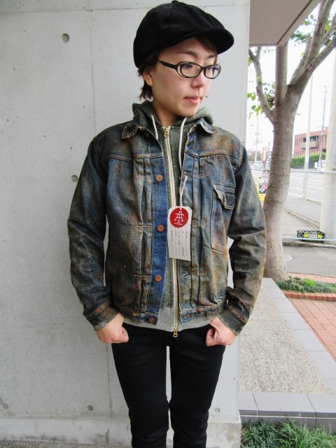 程好いOLIVE MELANGE色★ Kepani ZIP PARKA STYLE!♪!_d0152280_2112723.jpg