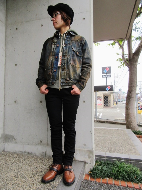 程好いOLIVE MELANGE色★ Kepani ZIP PARKA STYLE!♪!_d0152280_2113534.jpg
