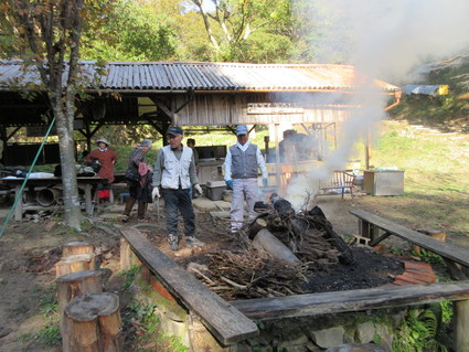 里山ボランティア入門講座＆森林ボランティア同窓会：交流会_f0053885_19573241.jpg