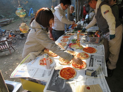 「里山ボランティア入門講座」と「森林大学校同窓会」との交流会 by (ナベサダ)_f0053885_20183021.jpg