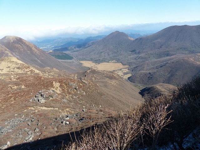 九重中岳に樹氷を期待して。_f0357487_2240188.jpg