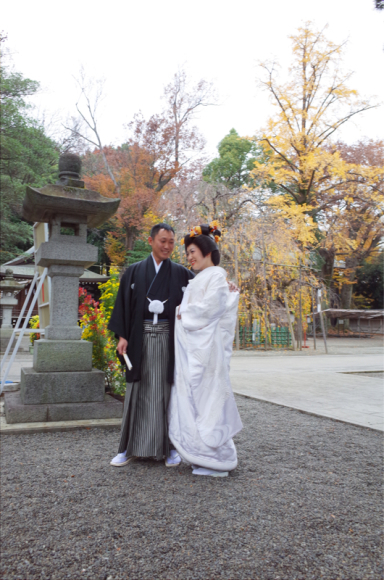 11月27日 大国魂神社にて…祝！スグロくん、でんちゃん！！_a0232368_20344404.jpg