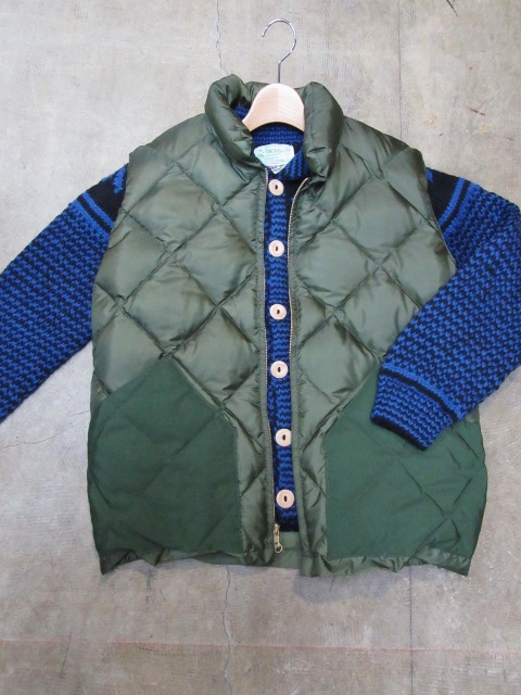 最高~♪ のCrescent Down Works 別注DOWN VEST 出来上がりました(^^♪_d0152280_9181710.jpg
