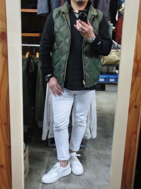 最高~♪ のCrescent Down Works 別注DOWN VEST 出来上がりました(^^♪_d0152280_9232120.jpg