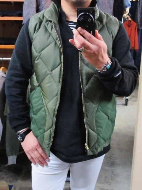 最高~♪ のCrescent Down Works 別注DOWN VEST 出来上がりました(^^♪_d0152280_9233555.jpg