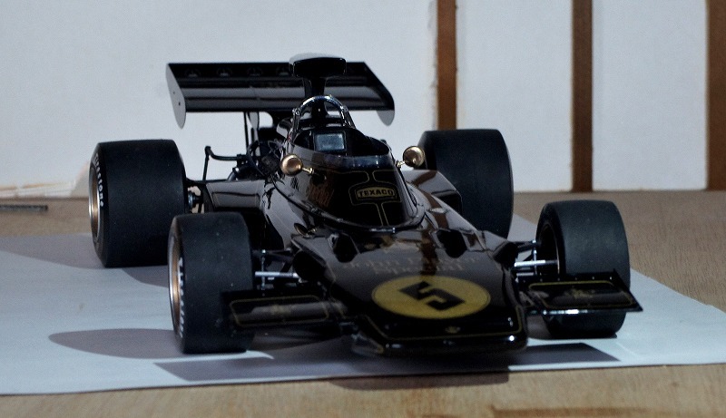 タミヤ チームロータス タイプ72D 1/12 製作記その9 : すいすい
