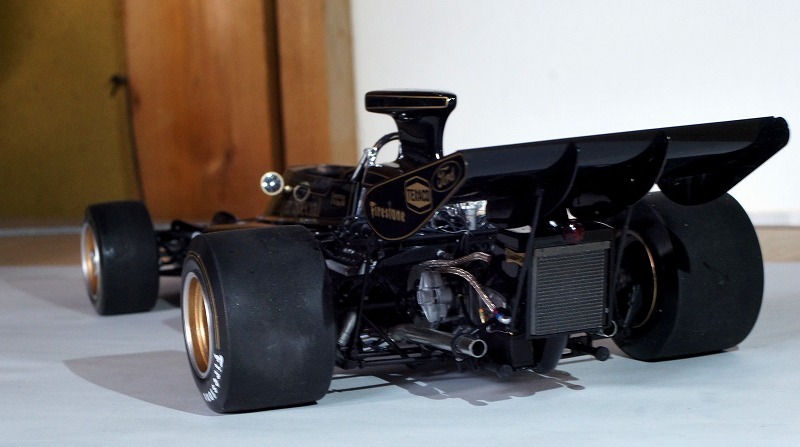タミヤ チームロータス タイプ72D 1/12 製作記その9 : すいすい