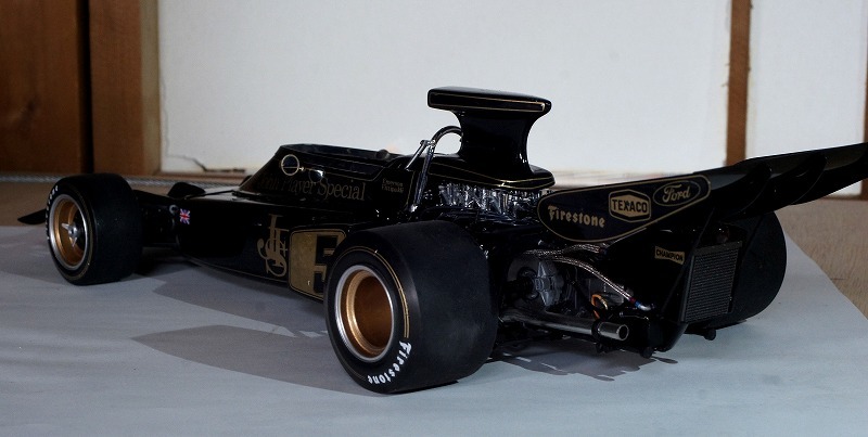 タミヤ チームロータス タイプ72D 1/12 製作記その9 : すいすい