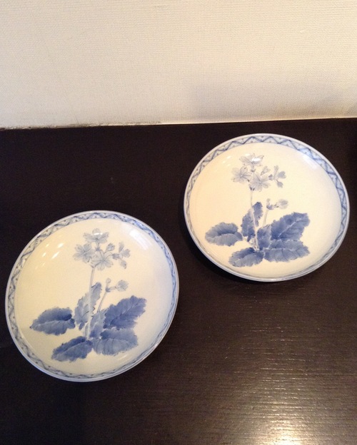 東海林晴美 染付の器展 明日まで_c0218903_857498.jpg