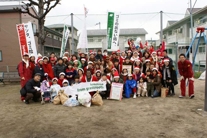 2016/12/23 Santa Project 2016 ～サンタのゴミ拾い～＜広島市中区＞_d0251710_19320737.jpg