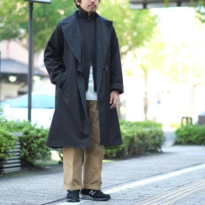 Comoli タイロッケンコート 16AW ネイビー　サイズ2