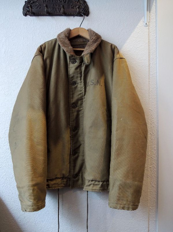 40S U.S.NAVY N-1 DECK JACKET--RECOMMEND-- : 38CLOTHING BLOG