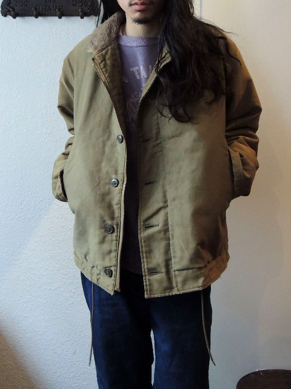 40S U.S.NAVY N-1 DECK JACKET--RECOMMEND-- : 38CLOTHING BLOG