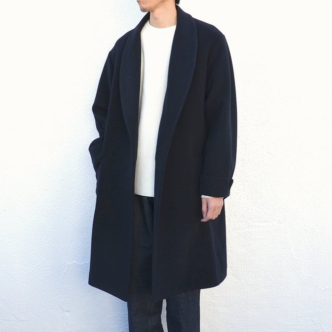 Graphpaperグラフペーパー Wool cashmere Mongolian Coat