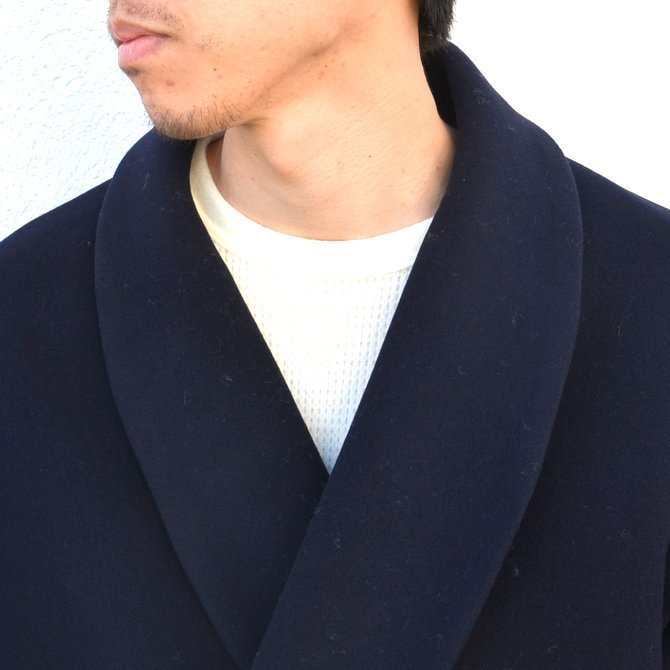 Graphpaper(グラフペーパー) Wool cashmere Mongolian Coat_d0158579_21210029.jpg