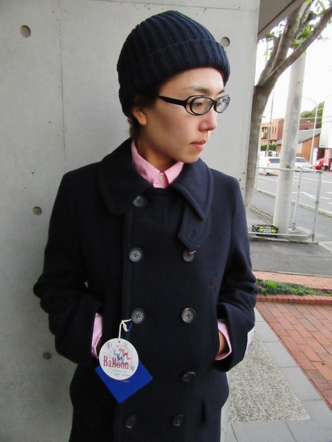 あと「一枠」のみです。。。Balloon WOOL P-COAT JACKET By RING JACKET_d0152280_20133690.jpg