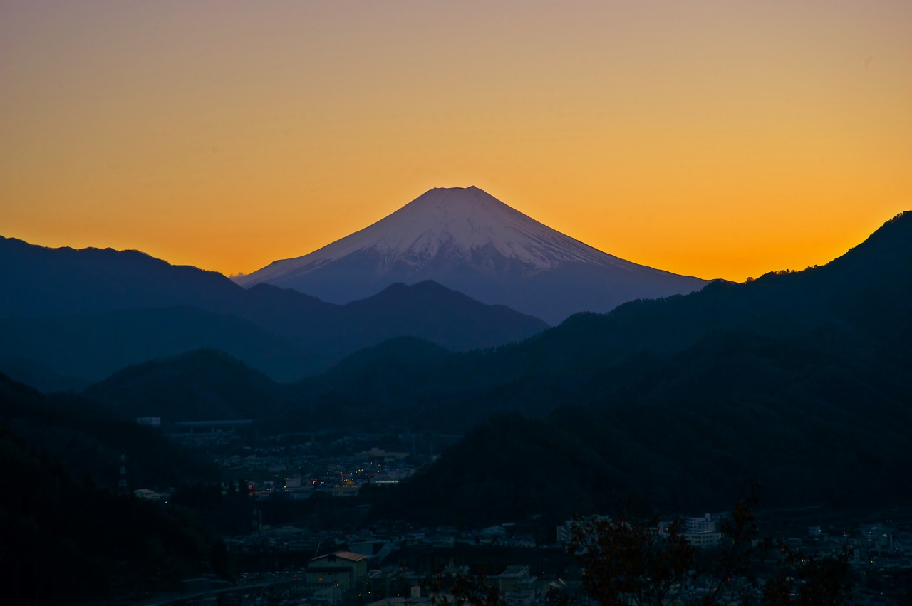 富士山夕景_e0163149_2172547.jpg