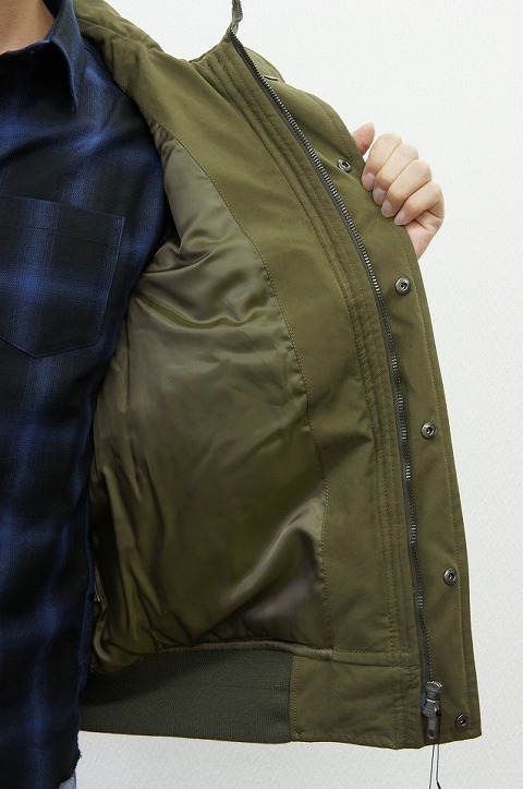 お薦めセールアウター！【LOUNGE LIZARD】【ラウンジリザード】No.5650 P/N MICRO WEATHER FLIGHT JACKET TYPE N2B [KHAKI]☆そして、JC。_b0108653_17241995.jpg