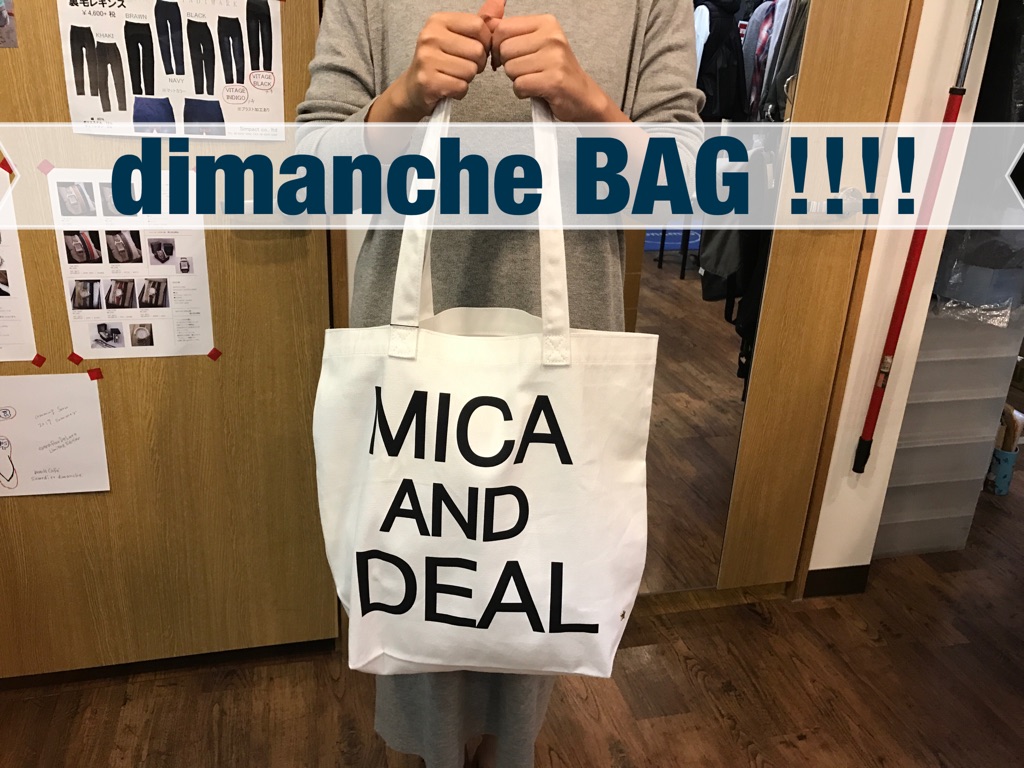 ≡ dimanche ≡   おすすめ  ≪ BAG ≫_e0076692_17352317.jpg