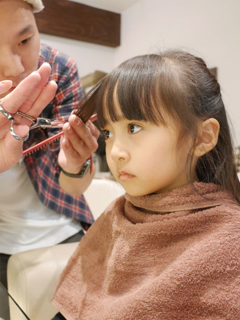 パパの美容院に、メリーchanと同行♪_d0224894_08560854.jpg