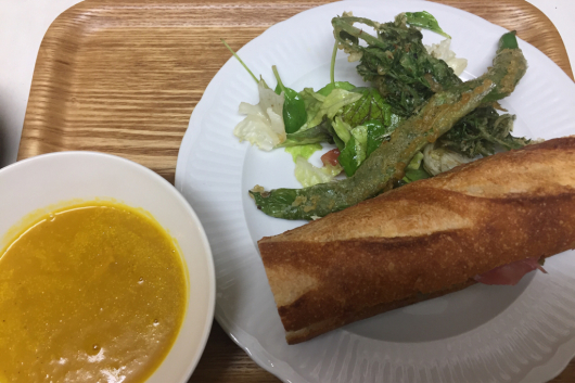 明日と明後日のお昼ご飯 Pyssla食堂